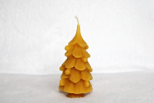 Bougies Cire d'abeille  sapin – Image 2
